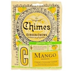 3 Bags, Chimes Mango Ginger Chews, 5 Oz (141.8g)