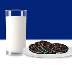 (2 pack) OREO Thins Mint Creme Chocolate Sandwich Cookies, 9.21 oz