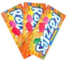 Tropical Fruit Razzles Candy, 1.4 Ounce, Pack of 3