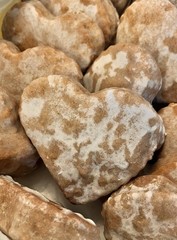 Holiday Gift Box 20 PCS Egg-free Honey Cinnamon Gingerbread Cookies Gift Box