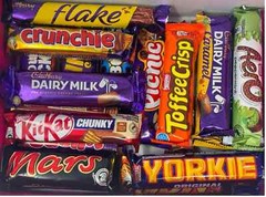 21x MULTIPACK Chocolate Gift hamper Assorted Box Variety Bars For Father’s Day