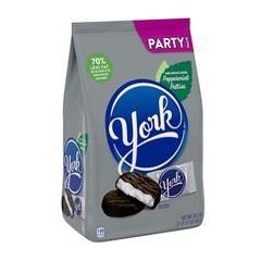 YORK Dark Chocolate Peppermint Patties, Candy Party Pack, 35.2 Oz
