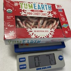 Yum Earth Organic Canada Candy Canes Co Xmas Top 9 Vegan Gluten-Free Peppermint