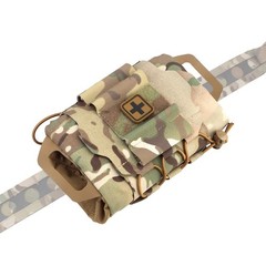 SABADO Rapid Deploy First Aid Kit Tactical IFAK Pouch Two-Piece System HANK