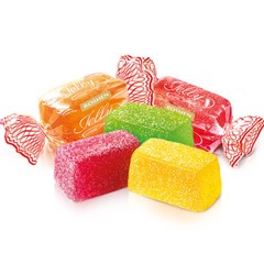 Ukrainian Sweets ROSHEN Soft Gummy Candy “Jelly” Juicy Pear Lemon Apple 200g 7oz