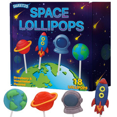 Space Lollipops, Galaxy Themed Birthday Party Treats, Individually Wrapped Candy