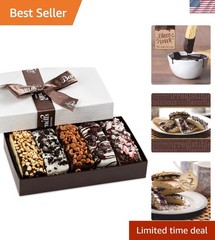 Artisan Chocolate-Dipped Biscotti Gift Box – Perfect for Valentine’s Day