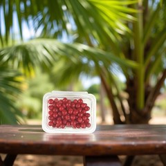 Nostalgic Cherry Sours Jelly Candy, 1 lb. Tub