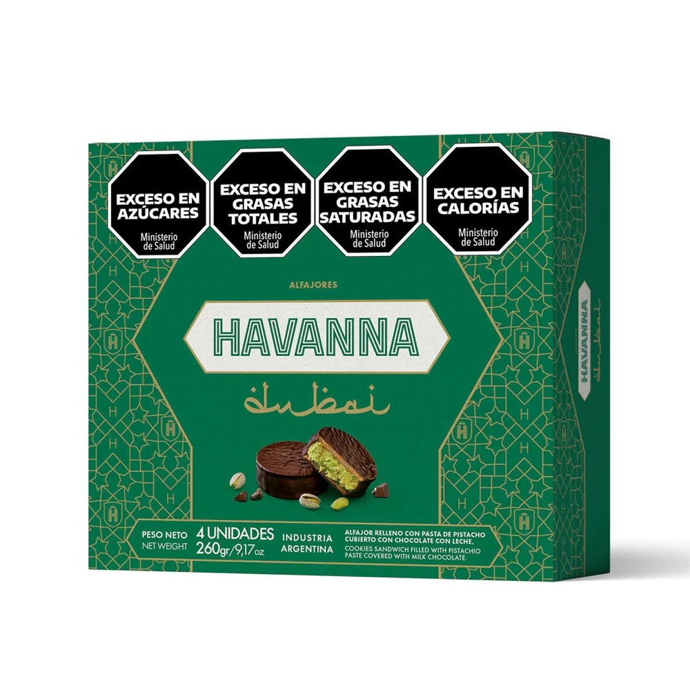 Havanna – Alfajores Dubai Caja 4uds
