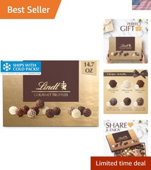 14.7 oz Gift Box of Assorted Gourmet Chocolate Truffles – Ideal for Celebrations