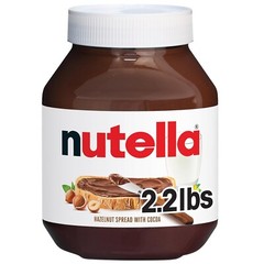 Nutella Hazelnut Spread with Cocoa for Breakfast Great for Holiday Baking 2.2 lb