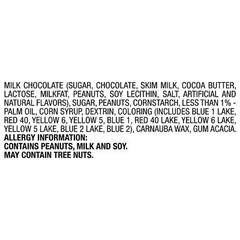 M&M’s Chocolate Candy, Peanut, Full Size, 1.74 oz, 48-count