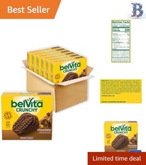 30 Packs of Delicious Chocolate Breakfast Biscuits – Kosher, Cholesterol Free