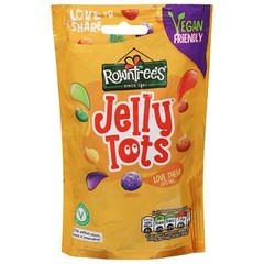 Nestle Rowntree Jelly Tots Pouch Bag 5.3 oz (Pack of 10)