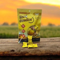 Lemon Ginger Hard Candy 100g X 3 bags Songwha Ginger Lemon Candy