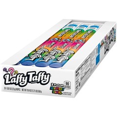 Laffy Taffy Mystery Swirl Rope Candy 24 Pack Individually Wrapped Taffy