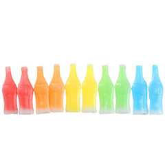 Nik-L-Nip Wax Bottles, Fruit Flavored Drinks, Bulk Nostalgia Candy (2 Pounds)