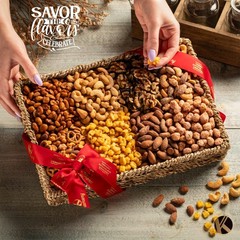 KREMERY Fathers Day Treats, Gift For Dad, Sweet & Savory Nuts and Pretzels Gi…