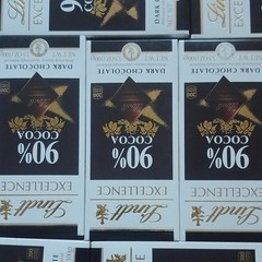 Lindt Excellence 90% Cocoa Dark Chocolate Bar 3.5 oz (100 g)