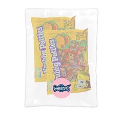 Hamburger Shaped Gummy Candy Individually Wrapped Pack of 2 for Parties
