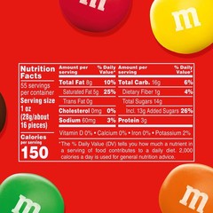M&Ms Peanut Butter Candy 55 oz Jar Chocolate Candies Tub Bulk 3.43LB(FREE SHIP)