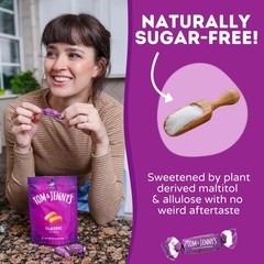 Tom & Jenny’s Sugar Free Caramel – Individually Wrapped Sugar Free Candy – Zero