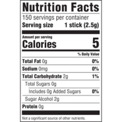 EXTRA Polar Ice Chewing Gum Packs, Sugar Free 15 Count (Pack of 10), Teal