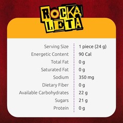Sonric’s Rockaleta Mexican Lollipop with Bubble Gum Center, 20 Count( Pack 2)