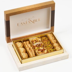 Eastanbul Baklava 8.8oz Pistachio Gift Box Turkish Dessert