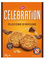 Celebration Oatmeal Cookies, 240g (2 Pack)