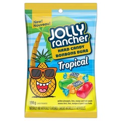 JOLLY RANCHER Tropical Hard Candy, 198g/7 oz., 7 Ounce (Pack of 1), Lime