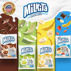 Creamy Milk Candy Variety Pack – Low-Sugar Healthy Sweets with Real Milk for Kid