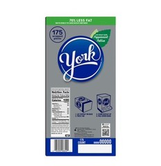 YORK Dark Chocolate Peppermint Patties, Candy Bulk Box (84 oz., 175 pcs)