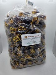 PA Candy 4 lb DAD’s ROOT BEER BARRELS Bulk Bag Wrapped Old Fashioned Hard Candy
