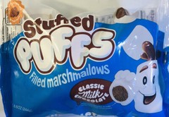 Stuffed Puffs Filled Marshmallows Classic Milk Chocolate 8.6oz Bag-NEW-SHIP24HRS