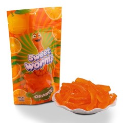 FirstChoiceCandy Gummy Worms, Sweet and Sour, Multi Flavors, 4 oz ( Pack Of 6 )