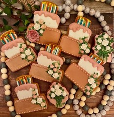 Decorated Sugar Cookies, Birthday Party