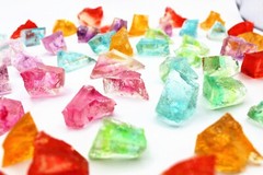 Kohakutou Candy, 8oz jar, Edible Crystal Quartz, Japanese candy, Crystal candy