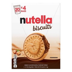 Nutella Biscuits Hazelnut Spread With Cocoa creamy heart of Nutella – 4 Bags