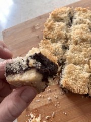 Keto Coconut Fudge Bars * Keto Coconut Fudge Butter Crumb Bars * Diabetic & GF