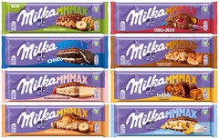 MILKA MMMAX Large Chocolate Bars Variety Bundle European Sweets Candy Treats