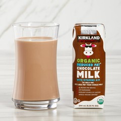 KIRKLAND SIGNATURE ORG CHOCOLATE MILK 24/8.25 OZ