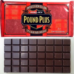 10 X Trader Joe’s Pound Belgium 72% Dark Chocolate Bars 17.6 oz/1 lb (TOTAL 10)
