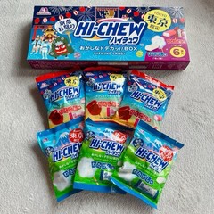 Hi-Chew Japan limited. Flavor /candy apples & cotton candy.6bags TOKYO limited