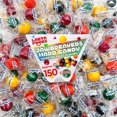 Jawbreakers Hard Candy | 2 Pound Bag – Approx. 150 Count | Fruit Flavored Ass…