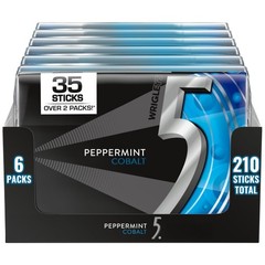 Five Gum Peppermint Cobalt, 210 Count (Pack of 1)