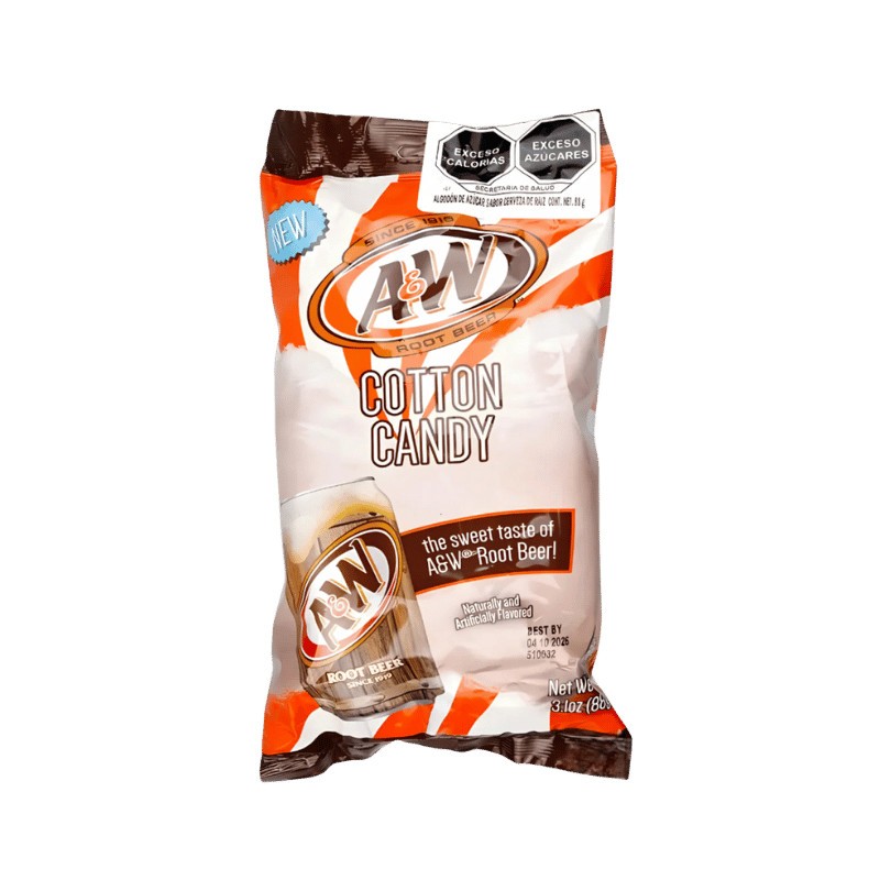 12x A&W Cotton Candy Assorted Flavor Bundle Snack Treats New 3.1oz