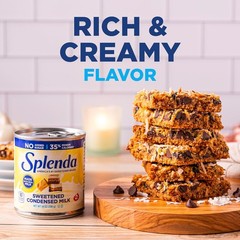 SPLENDA Reduced Calorie Sweetened Condensed Milk, No Sugar Added, 14 Ounce Can