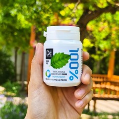 DC24 DAILY CARE 100% Xylitol Gum, No Aspartame, 60 Count (Pack of 2), White