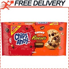 CHIPS AHOY Chewy Chocolate Chip Cookies with Reese’s Peanut Butter Cups 14.25oz